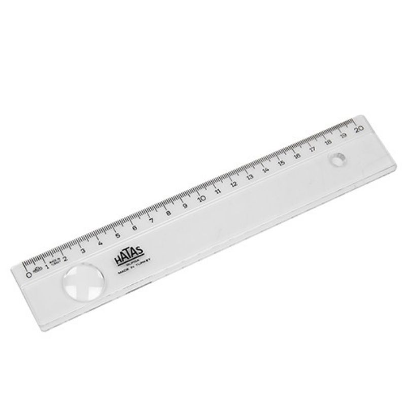 Hatas 0150 Cetvel Plastik 20 cm 8692556001505